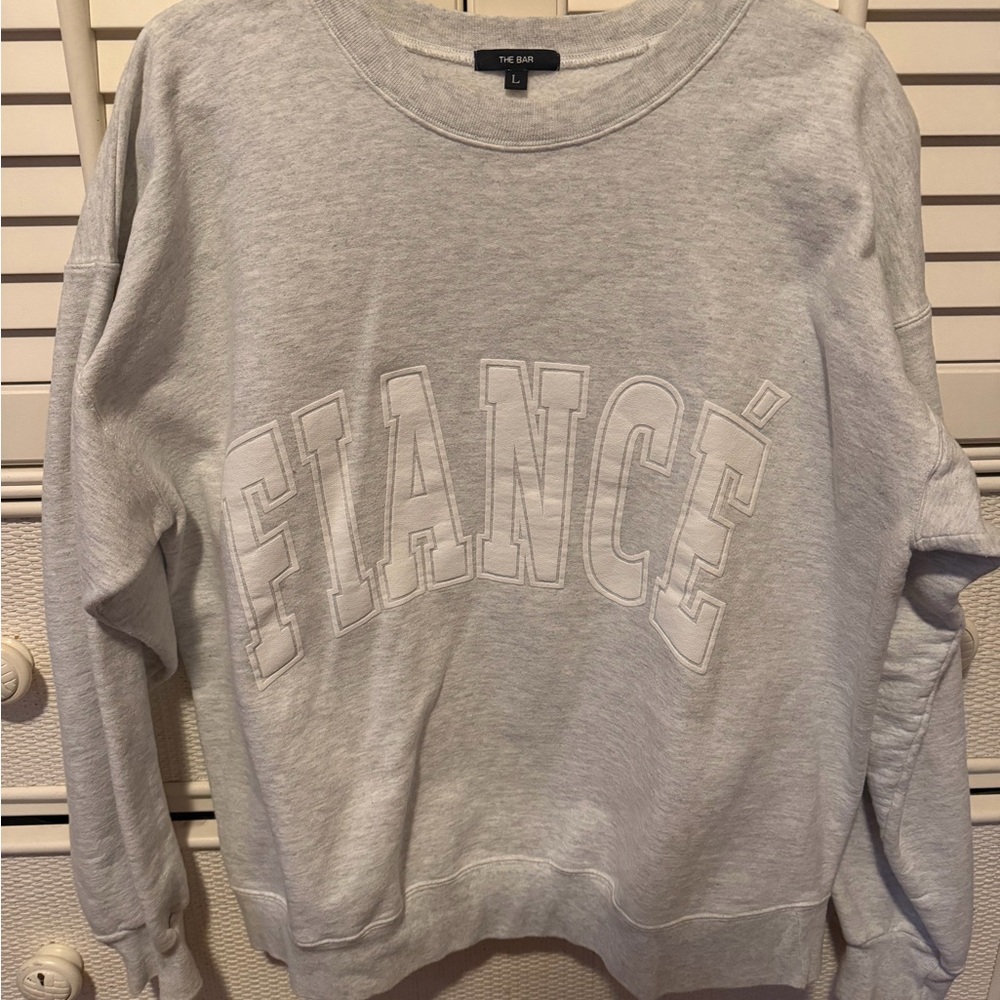 The Bar Fiancé Crew neck sweater